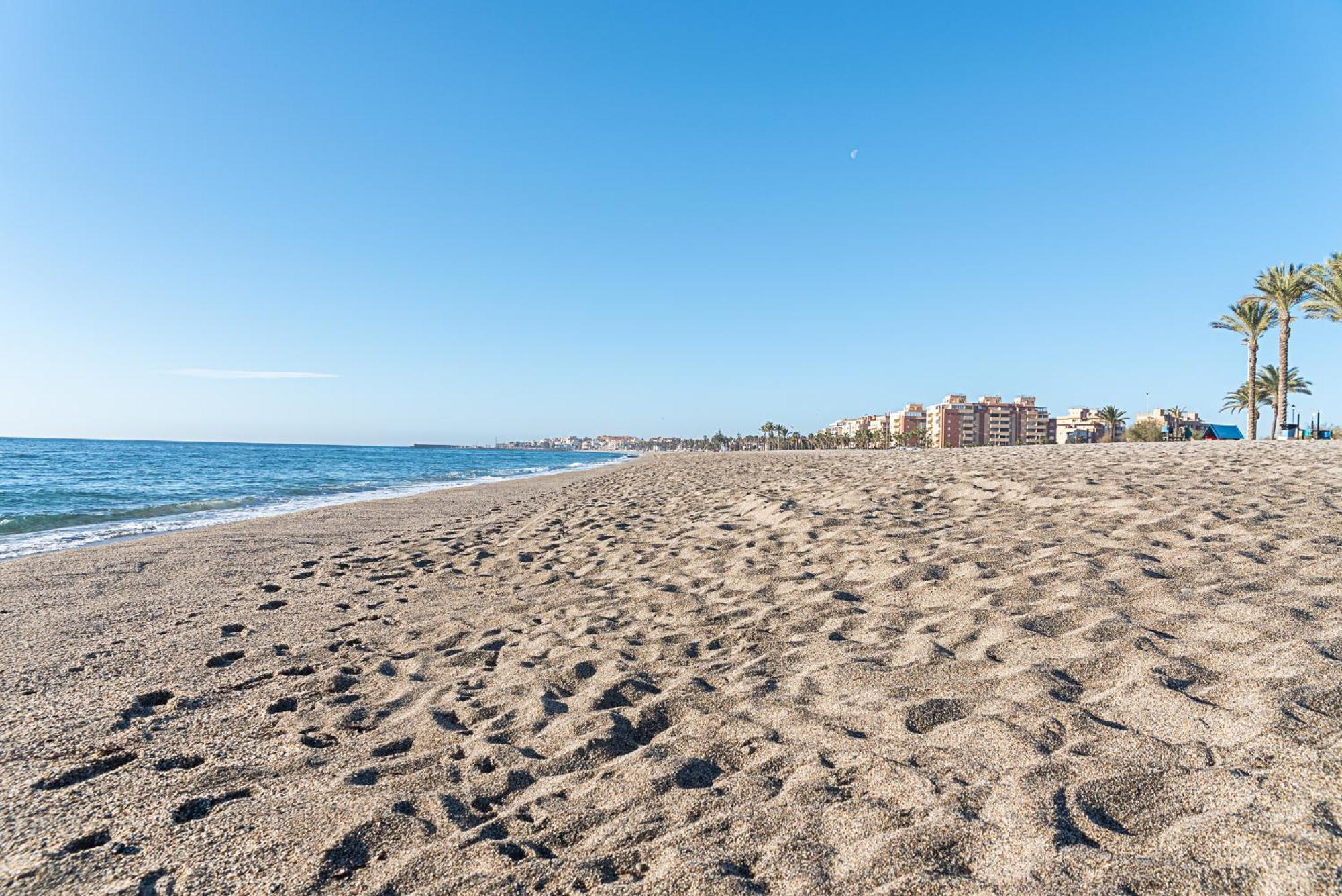 Hogar Digital Playa Y Piscina En Urbanizacion Roquetas De Mar Apartment Bagian luar foto